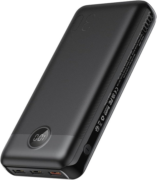 VEGER Batterie Externe 30000mAh Blanc