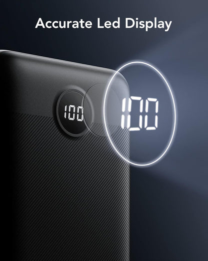 VEGER Batterie Externe 30000mAh Blanc
