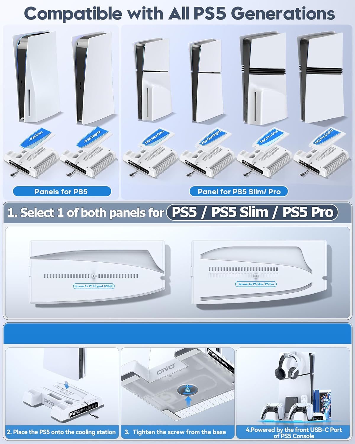 DualShock 4 Wireless Controller Black for PlayStation 4 Compatible